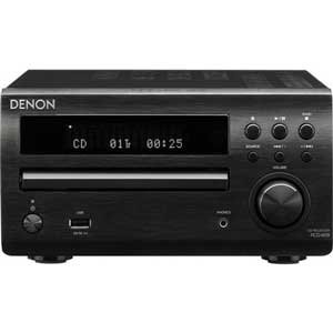 【中古】Denon CDレシーバー iPod対応 ブラック RCD-M39-K