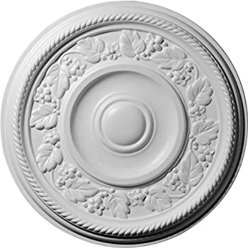 【中古】【輸入品・未使用】EkenaMillworkcm16tyacsTyrone天井Medallion、アンティーク銅161/8%ダブルクォーテ%ODx3/4%ダブルクォーテ%PCM16TYSHF1