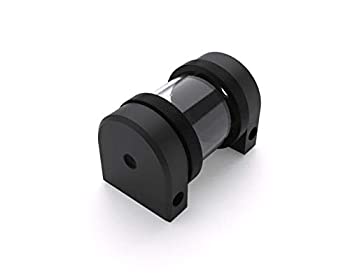 【中古】【輸入品・未使用】PrimoChillCTRハードマウントブラックPOMリザーバー-80mm-TXマットブラック