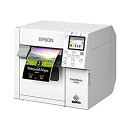 【中古】エプソン カラーラベルプリンタ CW-C4020G 2022年モデル 白 中