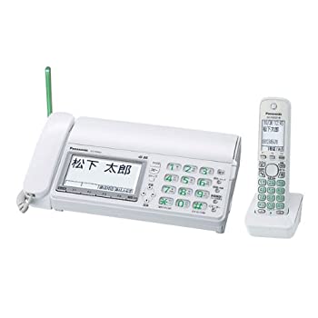 【中古】パナソニック デジタルコードレスFAX(子機1台付き) KX-PD681DLE9