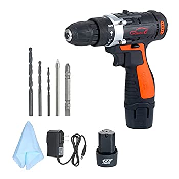 【中古】ポリッシャー 電動 12Vコードレスドリル/ドライバキット1400RPM可変速度ポリッシャーカーバッファーワクサーセット電源ドライ..