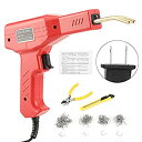 【中古】溶接機 簡単操作Lastic Welder Stapler Hot Staple Gun Bumper Repair Kit Plastic Welder Welder Car Bumper Repair Kit for Car Bumper(red,