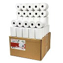 【中古】BuyRegisterRolls (バイレジスターロールズ) 3 1/8 x 150 感熱紙レシートロール クローバー 55 GSM POS レジスタープリンター SCP700 TSP100 TSP