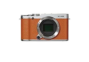 【中古】FUJIFILM ミラーレス一眼 X-A2ボディ ブラウン X-A2BW