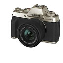 【中古】FUJIFILM ミラーレス一眼カメラ X-T200レンズキット シャンパンゴールド X-T200LK-G