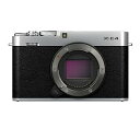 【中古】富士フイルム ミラーレスデジタルカメラ X-E4 ボディ シルバー F X-E4-S