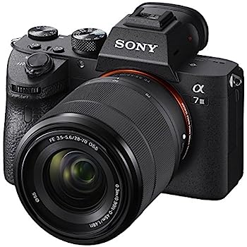 【中古】Sony Alpha A7 III Mirrorless Digital Camera [with 28-70mm Lens] International Version - Black