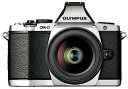 【中古】Olympus OM-D EM-5 - Digital camera - mirrorless - 16.1 MP - Four Thirds - 1080p - 4x optical zoom M.Zuiko Digital 12-50mm lens - silver