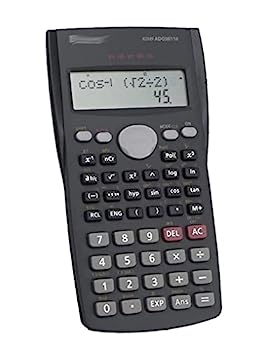 Rakuten - 【中古】卓上電卓 電卓 関数電卓 カウンター 240機能 2行 LCDディスプレイ ビジネス オフィス 中学生向け