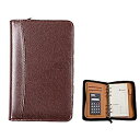 【中古】電卓 おしゃれ エグゼクティブカンファレンスフォルダのビジネスノートブック電卓Zip Portfolio Portfolioバインダー男性ギフト 電卓ギ...