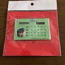 【中古】ときめきメモリアル ソーラー電卓 縦5.3 横8.4