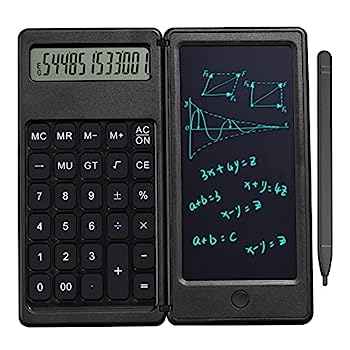 樂天商城 - 【中古】電卓 デスク電卓＆6インチ LCD.スタイラスペン消去ボタンロック機能が付いているタブレットデジタル描画パッド12桁のディスプレイの表示 オフィ