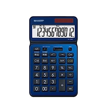 Rakuten - 【中古】大型ディスプレイ関数電卓 大型ベーシックオフィス電卓 12 ビット卓上電卓 学生金融電卓