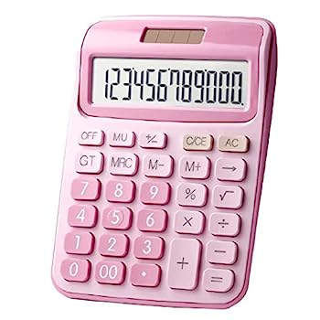 【中古】電卓 デュアル パワー関数電卓 応答性に 大型ボタン 基本的な事務用電卓 学生機能 統計用卓上電卓 速い 正確