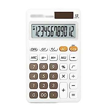 樂天商城 - 【中古】電卓 ポータブル関数電卓 ソーラー式基本オフィス電卓 ホームスクール クリエイティブデスクトップ電卓 12ビットディスプレイ電卓 速い 正確