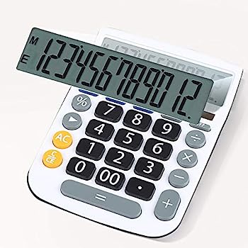 乐天商城 - 【中古】金属の三次元壁の装飾 金融ビッグスクリーンビッグボタン電卓多機能学生の受験電卓ファッションビジネスの計算ホワイト 持ち運びが簡単な計数ツ