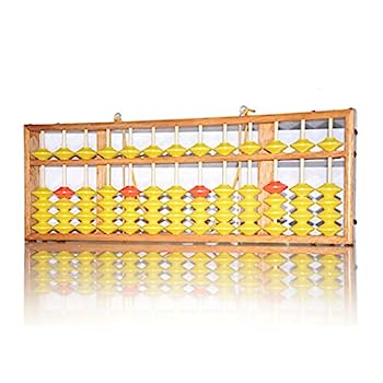 電卓 おしゃれ そろばんソロバン先生のためのAbacusぶら下がっているAbacus中国のAbacus Mathematic教育教育機械22.8x8x1.3in 電卓ギフト