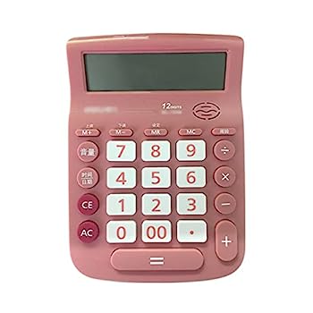 šۥǥȥå׷׻12LCDɽҴܥŻХåƥ꡼Ÿեλ (Color : Pink,  : 5.3X7.3inchs)