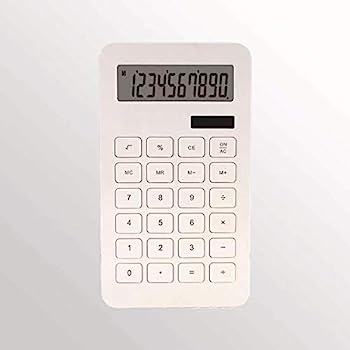 Toilet Articles - 【中古】電卓 4色で10桁ソーラー電卓デュアルパワーデスクトップバーコンピュータ オフィス、学生、仕事用 (色 : 緑, Size : 17x9.6cm)