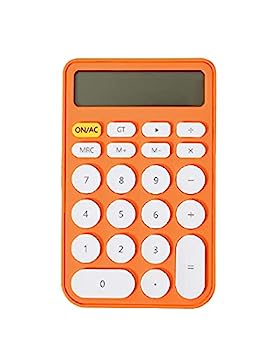 【中古】desk calculatorです かわいいミニ多機能ポータブル関数電卓 学生の会計に適しています (Color : Blue, Size : 5.6inch) (Color : Orange)