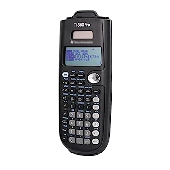 【中古】TI-36X PREエンジニアリング/科学計算機電卓16桁計算機4ラインディスプレイ電池と太陽ハイブリッド電源式LCDディスプレイ 電卓