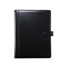 【中古】クリップボードフォルダ クリエイティブフォルダー事務用品ビジネスマネージャーフォルダーギフト展示フォルダー電卓メモ帳付き (色 : Black, Si