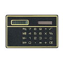 【中古】WXBDD タッチスクリーンクレジットカードデザインの8桁の太陽光発電計算機ビジネススクール用のポータブルミニ計算機 (Color : A)