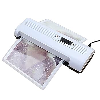 【中古】【未使用未開封】プロのラミネーターマシン、クイック3分のウォームアップを備えたA4ラミネーター、300mm /分の速度、ホットとコールドの両方の2つのローラー、写