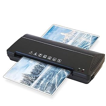 【中古】フォトラミネーター ラミネーターA4のプラスチック機械図面のビジネスカード家庭用ホット＆コールドラミネート機糊付け機 家庭用ラミネーターマ