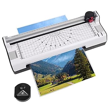 【中古】ラミネーター ラミネーターマシン A3/A4/A6対応 コーナーラウンダー ペーパートリマー ホット&コールドシステム ABS解除ボタン 写真 はがき 手紙