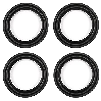 【中古】Fielect オーディオスピーカー フォームエッジ サラウンド アクセサリー サラウンドリング交換 スピーカー修理DIY 耐摩耗性 ブラック フォームエ