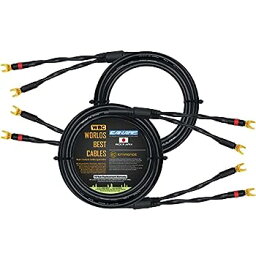 【中古】【未使用未開封】World BEST CABLES 10フィート - Canare 4S11 ? オーディオマニアグレード - HiFi Star-Quad スピーカーケーブルペア Eminenceゴールドスペード