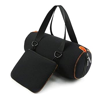 【中古】【未使用未開封】キャリングバッグスピーカーポータブルジッパースリーブケース保護ポーチワイヤレススピーカーストレージに対応トラベルソフトケース