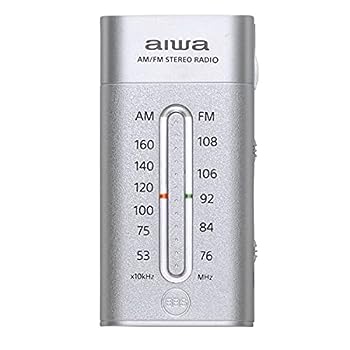 【中古】aiwa(アイワ) ポケットラジオ シルバー AR-AP40S ［AM/FM/ワイドFM対応］