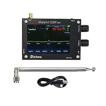 【中古】【未使用未開封】50KHz-2GHz 1.10C マラカイト DSP SDR レシーバー マラヒット SDR 短波ラジオ アルミニウム合金シェル付き