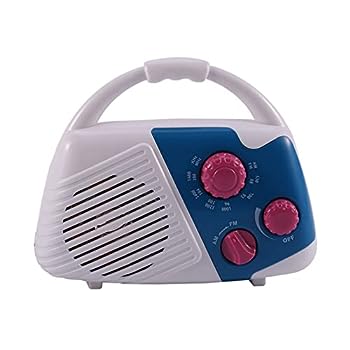 【中古】新しいバスルームラジオシャワースピーカーIpx4防水ハンギングAM/FMバッテリー駆動