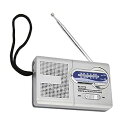 yÁzgWX^WI AM/FM|[^uWI RpNgWI ABS 9.2x5.6x2.2cm BC-R119 Vo[O[