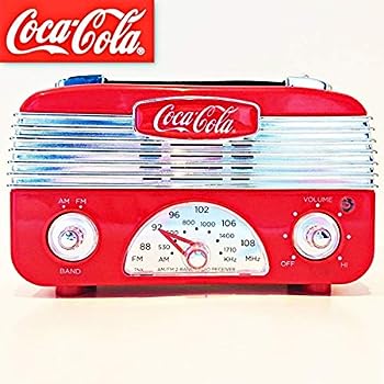 【中古】Coca Cola コカコーラ ポータブル ラジオ