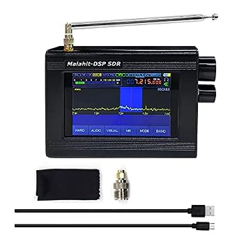 【中古】GOOZEEZOO 1.10D マラカイト DSP SDR ラジオレシーバー 50kHz-250MHZ 400MHz-2GHz 全バンドラジオ AM SSB(LSB USB) NFM WFM 3.5インチタッチスク