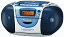 【中古】Panasonic RX-DX1-A CDラジオカセット (ブルー)
