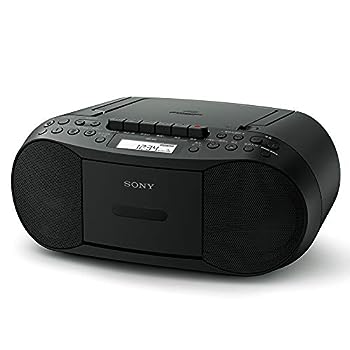 【中古】ソニー CDラジカセ レコーダー CFD-S70 : FM/AM/ワイドFM対応 録音可能 ブラック CFD-S70 B