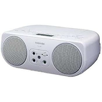 【中古】東芝 CDラジオ（ホワイト）TOSHIBA TY-C200-W