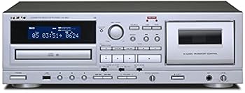 【中古】TEAC(ティアック) AD-850-SE/S カセットデッキ/CDプレーヤー USBメモリ録音 再生 マイク入力 テープ ダビング エコー カラオケ デジタル化 mp3