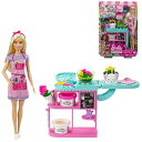 【中古】バービー(Barbie) バービー つくってあそぼう! カラフルなおはなやさん 【着せ替え人形 お仕事ごっご】 【3才~】 GTN58