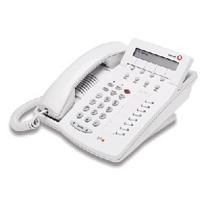 【中古】Avaya 6408D+ ディフィニティ PBX 電話機 ホワイト ディスプレイ付き(2)
