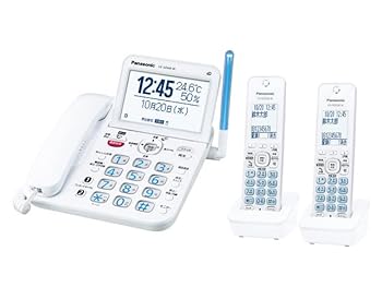 Other - 【中古】パナソニック コードレス電話機(子機2台付き) VE-GD68DW-W(ホワイト）