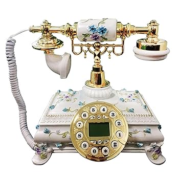 【中古】自宅電話 古典的 レトロ 電話 樹脂 ヨーロッパ アンティーク電話 固定電話 ホーム オフィス ホテル用 電話機 装飾電話機 有線電話 発信者ID表示, 【中古】自宅電話 古典的 レトロ 電話 樹脂 ヨーロッパ アンティーク電話 固定電話 ホーム オフィス ホテル用 電話機 装飾電話機 有線電話 発信者ID表示,