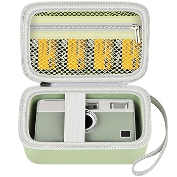 【中古】KODAK EKTAR H35 ハーフフレームフィルムカメラ対応 グラプサカメラケース, グリーン, レトロ。