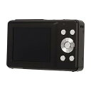 【中古】ポケットデジタルカメラ 16倍ズームコンパクトデジタルカメラ HD 1080P (黒)(2)
